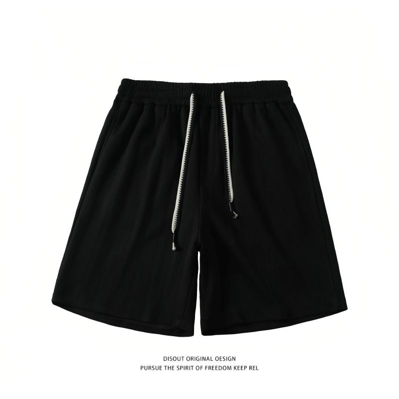 DS8406P28夏新品小众设计感抽绳短裤男2025时尚宽松五分裤大码,男装牛仔裤,星座510A-1