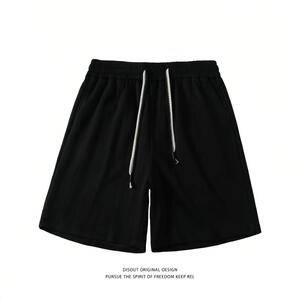 DS8406P28夏新品小众设计感抽绳短裤男2025时尚宽松五分裤大码图片