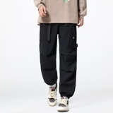 K1537P55运动工装裤男春季新款青少年潮牌束脚休闲裤2025春季新款，男装休闲裤，星座510A-1