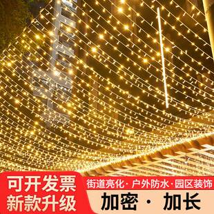 led彩灯闪灯串灯满天星户外防水星星灯树灯24V低压街道工程亮化灯