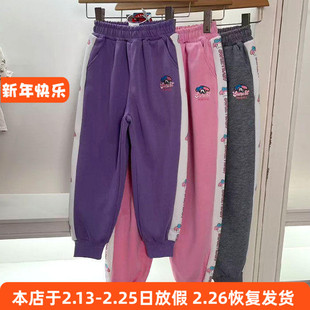 6012女童长裤春秋休闲裤运动裤120-160cm