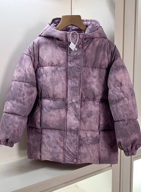 600女童棉衣秋冬厚款防风衣户外连帽上衣外套120-160cm