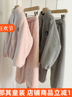 6150男女童长袖长裤二件套装秋冬110-160cm 特价！