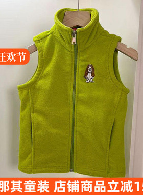 651男女童背心春秋冬季马甲上衣外套110-140cm