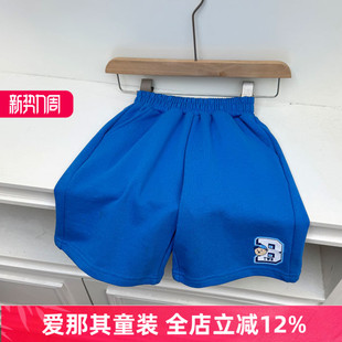 五分裤 110 夏季 休闲裤 170cm 毛圈运动裤 6322男女童短裤