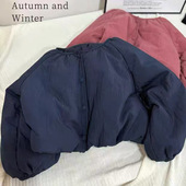 6041女童棉衣秋冬棉袄休闲宽松版 150cm 型110