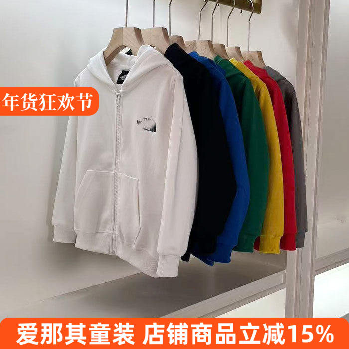 6021男女童长袖卫衣秋冬连帽外套上衣110-160cm 特价！