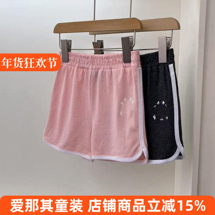 6021女童短裤夏季薄款休闲裤运动裤120-155cm