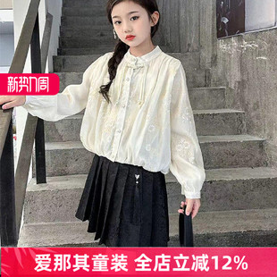 6140女童长袖 170cm 外套春秋上衣中大童亲子120