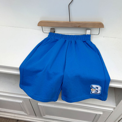 男女童短裤五分裤夏季毛圈运动裤