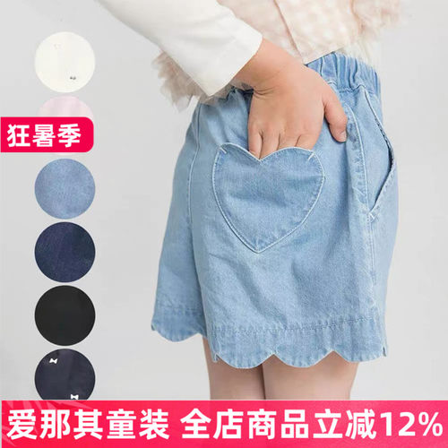 女童短裤夏季棉布休闲裤子