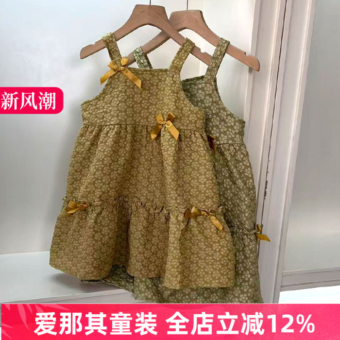 女童背带裙春秋连衣裙