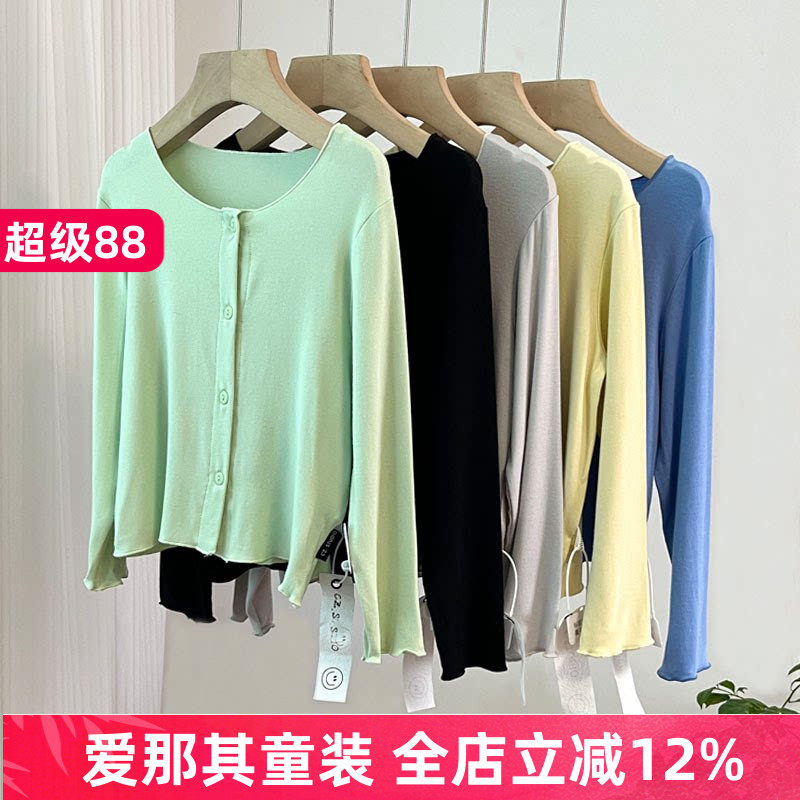 651女童长袖T恤衫打底衫春夏秋冬季