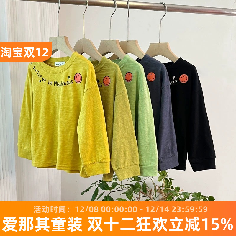 男女童长袖T恤衫春秋上衣打底衫