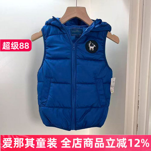 男女童马甲春秋冬季背心