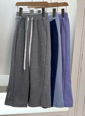 243女童长裤秋冬厚实加绒柔软保暖休闲裤大童130-170cm