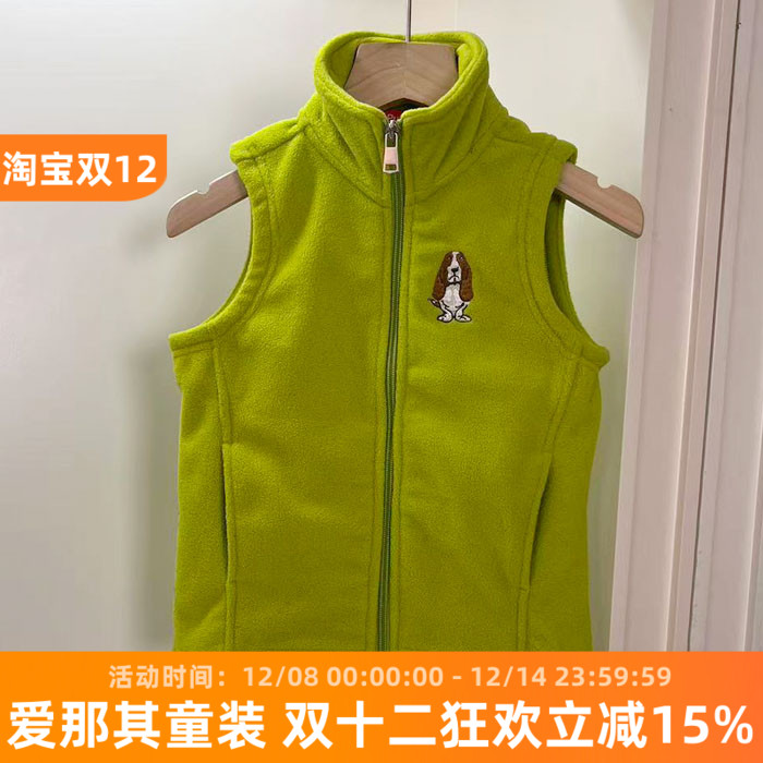 男女童背心春秋冬季马甲上衣外套