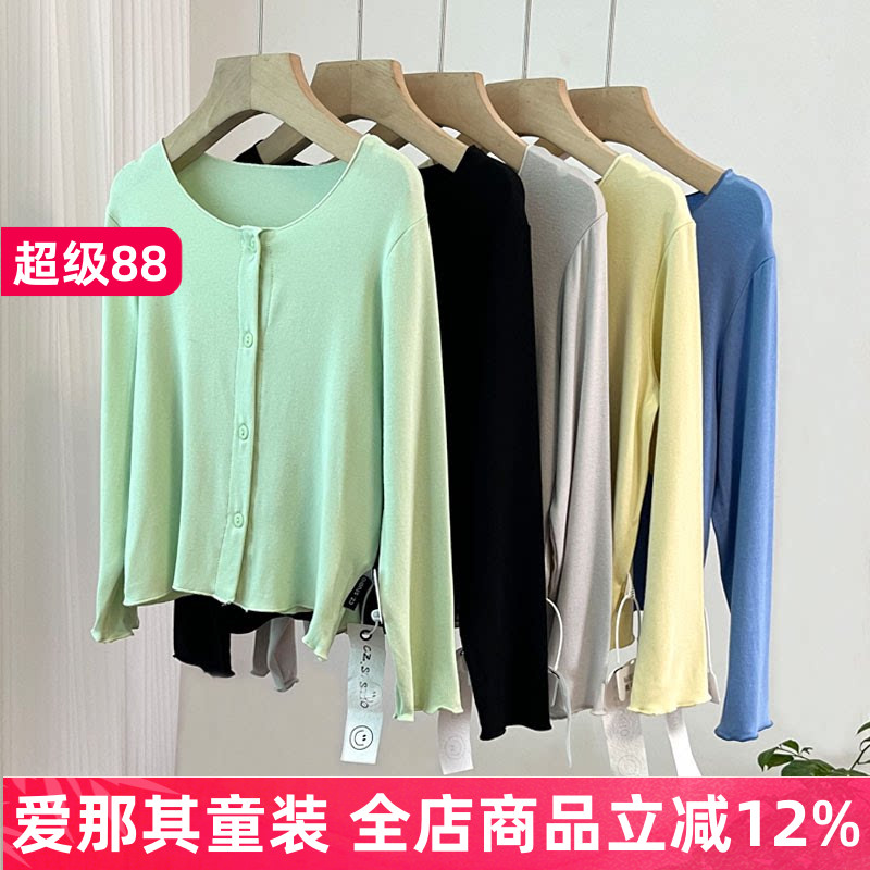 651女童长袖T恤衫打底衫春夏秋冬季