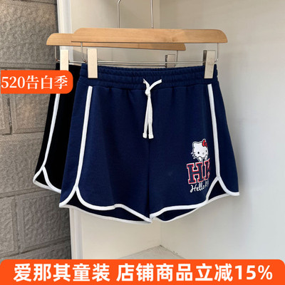 女童短裤夏季运动裤休闲裤大童