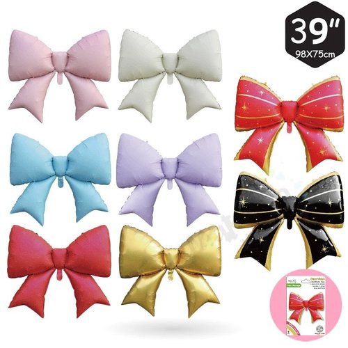 卡纸包装新款大号蝴蝶结铝膜气球