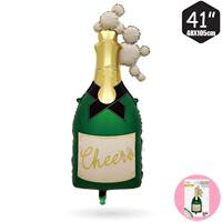 Beer bottles, wine glasses, trophies, ice cream shapes, birthday parties, celebration decorations, gatherings, cardstock packaging, aluminum film balloons thumbnail 2