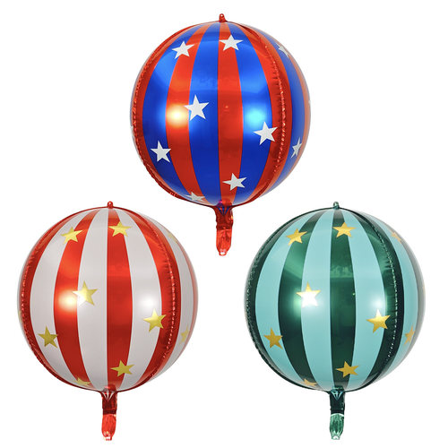 22寸4D铝膜气球婚礼生日派对