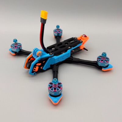 MAYIV2 5寸花飞穿越机架O3O4图传碳纤维T700 FPV蚂蚁v2  宽X正XDC