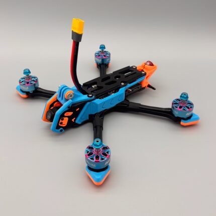 MAYIV2 5寸花飞穿越机架O3O4图传碳纤维T700 FPV蚂蚁v2  宽X正XDC