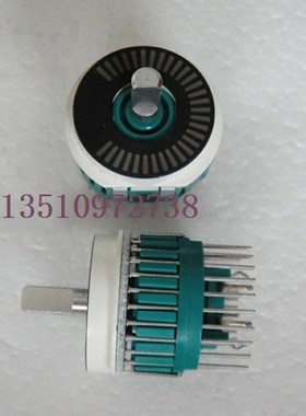 进口日本ALPS编码开关EM20B4014A01四十点步进带灯带开关 编码器