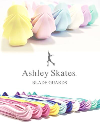花样滑冰刀套ASHLEY日本进口奶油