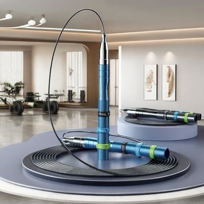 竞速钢丝跳绳中考专用减肥健身绳