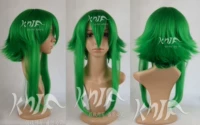 Zealand / Peter Kirkland Phổ biến chống cong vênh tóc dài màu xanh lá cây tóc ngắn tóc giả cosplay tóc giả anime Ưu đãi đặc biệt - Cosplay đồ ngủ cosplay mèo