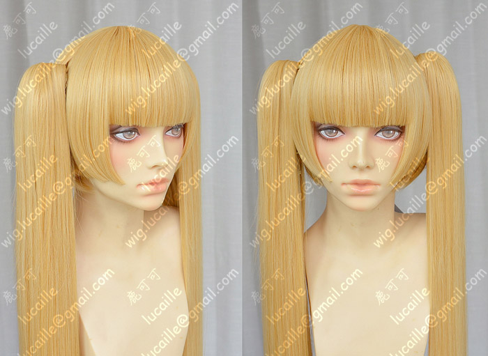 鹿可可！AKB0048收脸三齐头+双虎卡cos假发一条友歌混金