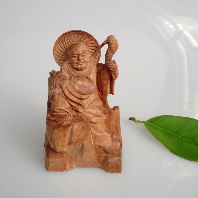 真品印度老山檀香木木雕18十八罗汉整套老料老工匠高档精美收藏品