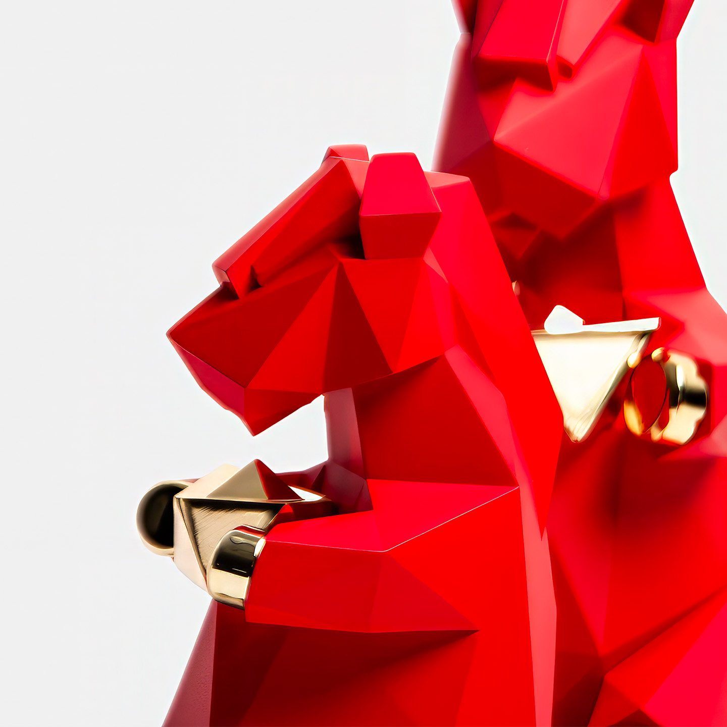 Blue Zodiac Horse Ornament with Red Gift Box - Product image 4