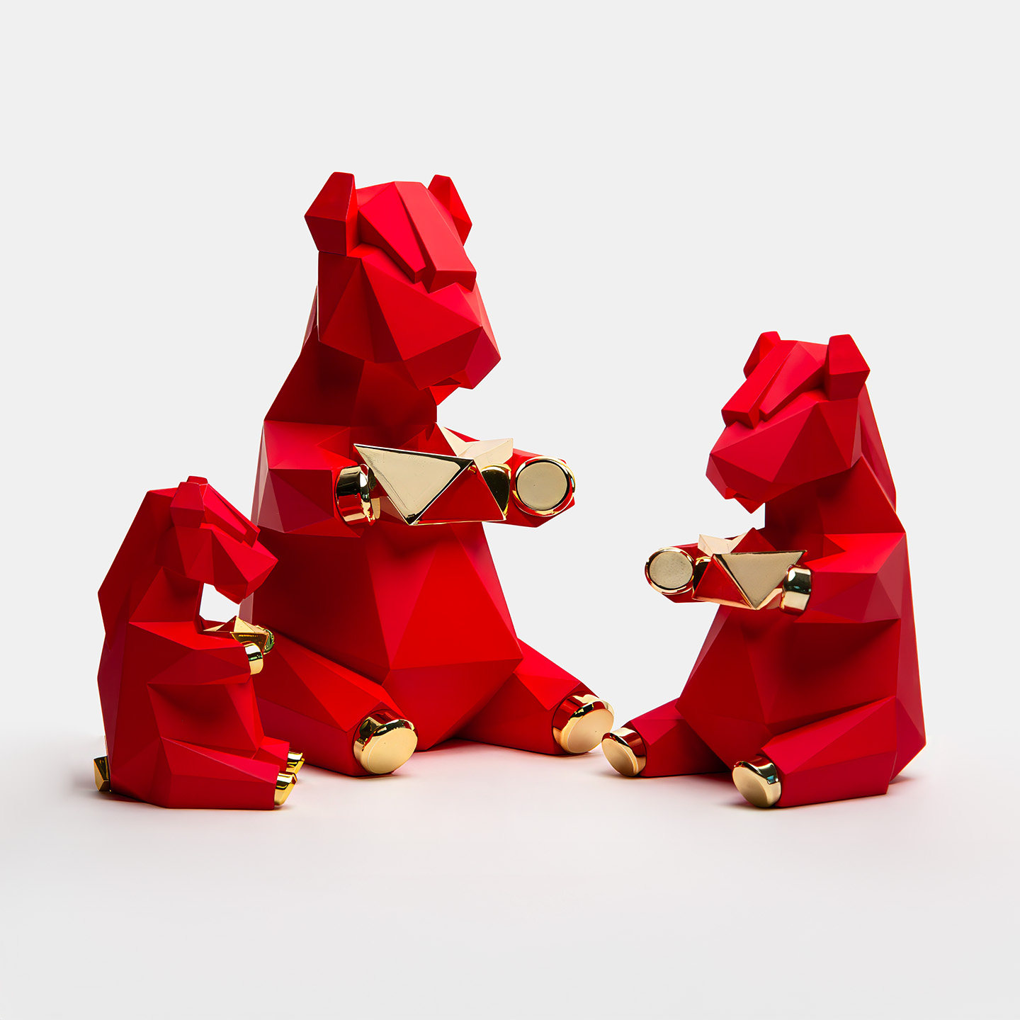 Blue Zodiac Horse Ornament with Red Gift Box - Product image 2