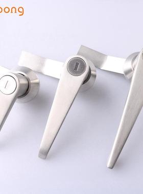 MS303/MS304不锈钢电气柜门锁MS301配电箱消防箱执手锁开关柜门锁