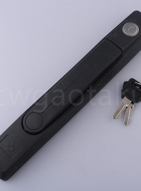 MS883连杆锁天地拉杆锁电气柜门锁威图柜PS机柜把手型锁配电柜锁