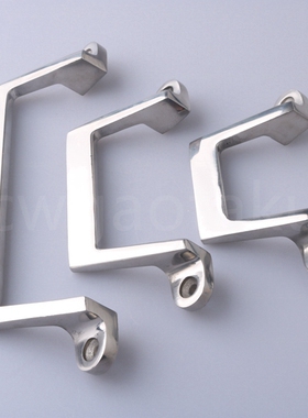 LS211不锈钢偏重型斜拉手把手工业机械设备门把手配电箱电柜拉手