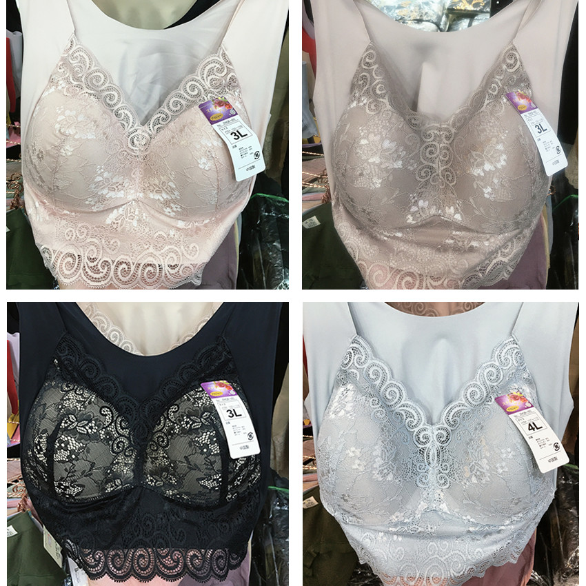 大码内衣文胸200斤胖妹mm背心