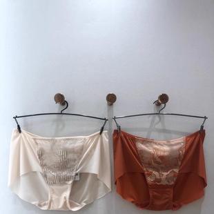 正品伊维斯性感蕾丝女士中低腰无痕平角内裤10611032