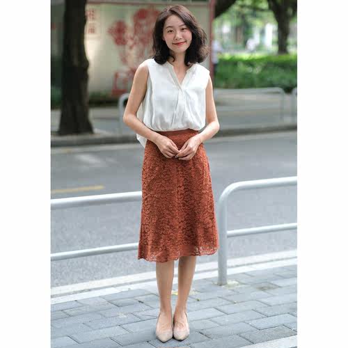 法式v领无袖衬衫女小众设计感