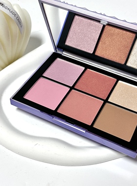 海淘好物！Nars/纳斯2025圣诞限定Solaris 6色腮红盘Lightspeed