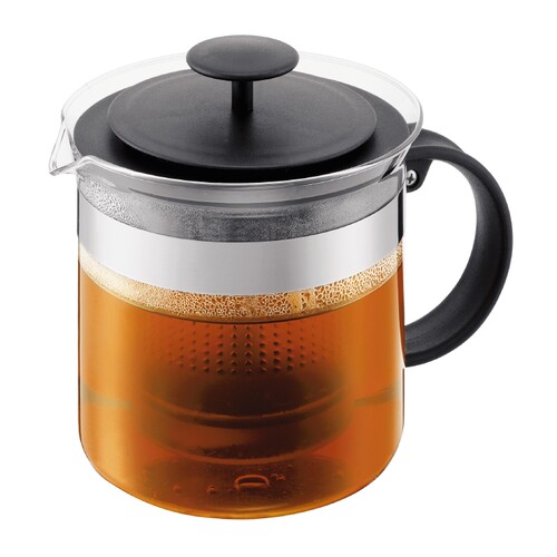 Bodum-波顿 BISTRO NOUVEAU 玻璃法压茶壶 6杯 51oz/1.5L波兰制造