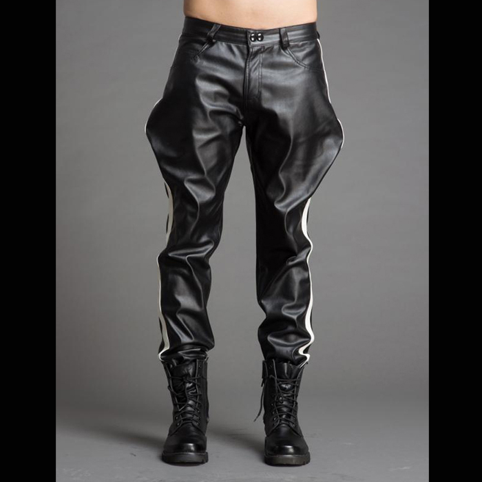 Pantalon cuir homme - Ref 1481685 Image 2