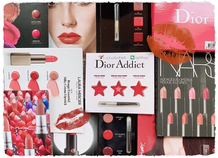 Тестовая палетка помадного цвета для решения вашего любопытства Chanel/Dior/Armani/Tom Ford