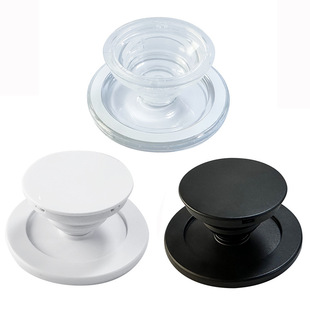 透明手机气囊支架magsafe磁吸懒人桌面支架伸缩折叠便携定制logo