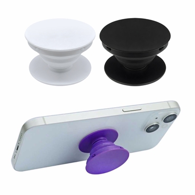 懒人简约手机气囊支架桌面便携亚克力粘贴伸缩折叠定制logo小礼品