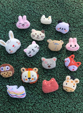 卡通毛绒小熊猫头鹰柯基屁股胸针