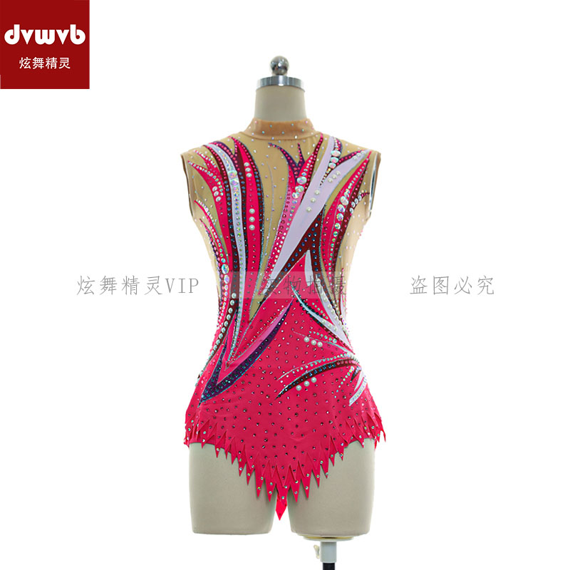 艺术体操服健美竞技比赛技巧服
